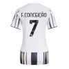 Juventus Francisco Conceicao #7 Hjemmedrakt Kvinner 2025-26 Kortermet